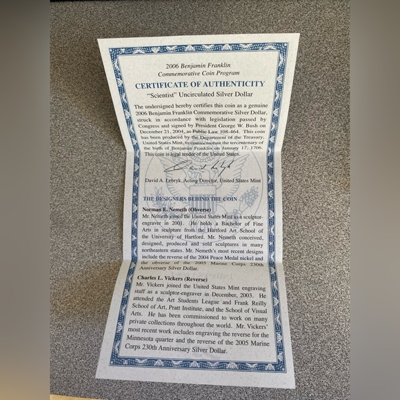 Commemorative Kite Flying Silver Coin with Display Case - Picture 5 of 12